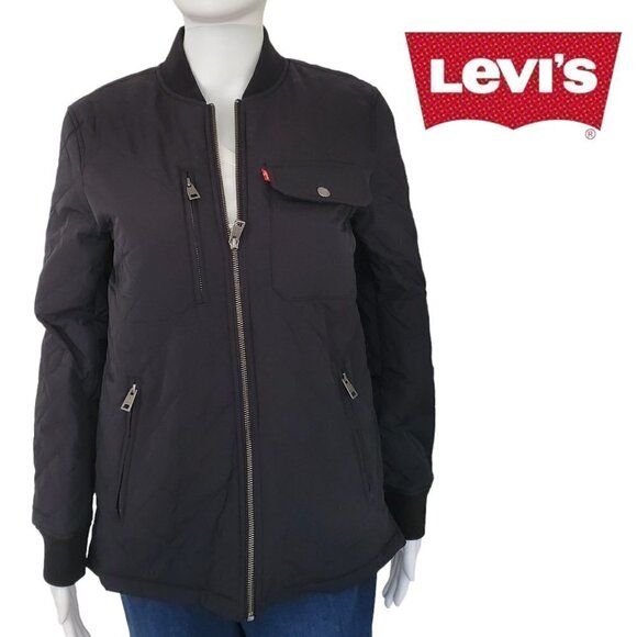 Levi's Jackets & Blazers - Levi's | Womens Lightweight Quilted Puffer Jacket | Black | XS
